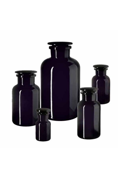 Pot Apothicaire verre violet Miron