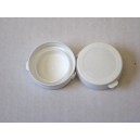 Capsule plastique blanche inviolable D43