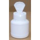 Poudrier PEHD 150ml blanc avec capsule saupoudreuse